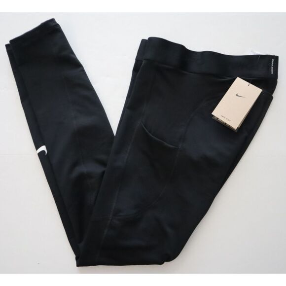 Nike Pro FB7961-010 Men’s Sz L Black Dri-FIT Warm Running Tights - Picture 13 of 15
